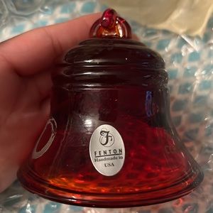 Fenton Glass Bell